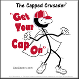 CAP CAPERS - Rookie Starter Set (6 Pcs.) - baseball cap rack display, organizer and storage