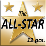 CAP CAPERS - All-Star Advanced Set (12 Pcs.) - baseball cap rack display, organizer and storage