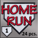 CAP CAPERS - Home Run Pack (24 Pcs.) - baseball cap rack display, organizer and storage