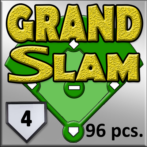 CAP CAPERS - Grand Slam Level (96 Pcs. - Price per 24 Pack) - baseball cap rack display, organizer and storage